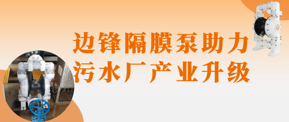 邊鋒為污水處理廠定制高效解決方案！